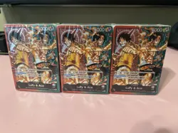 (3) ONE PIECE ENGLISH ST-30 Starter Deck EX Luffy & Ace BRICK ONLY SEALED Lot - Image 1