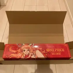 One Piece Card Game Chinese Nami Red 1st Anniversary Exclusive Gift Box Sealed - Image 4