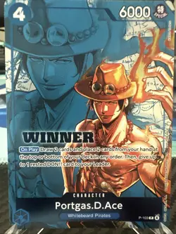Portgas.D.Ace (Winner Pack 2026 Vol. 2) P-103 One Piece Promotion Cards Foil D - Image 1