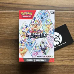 Pokemon TCG Scarlet & Violet Prismatic Evolutions Booster Bundle Sealed Box - Image 1