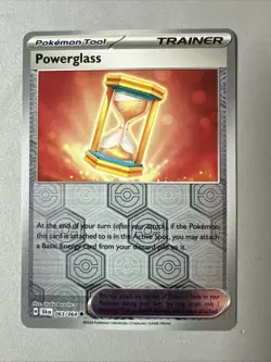 Pokemon TCG * SV Shroulded Fable * 63/64 Powerglass REVERSE HOLO U * FRESH PK - Image 1