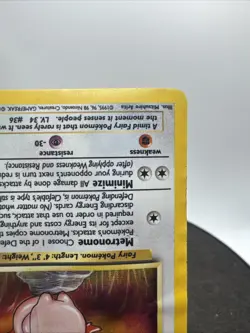 Pokemon TCG Clefable #1/64 Jungle Set Unlimited Holo Rare WOTC VTG 1999 - Image 5
