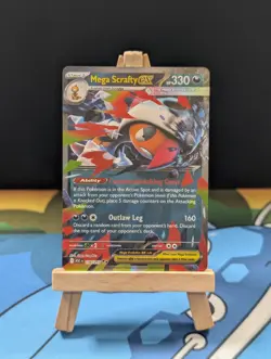 Pokemon TCG - Ascended Heroes - Mega Scrafty ex - 135/295 - Image 1