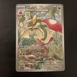 Flapple 210/191 Illustration Rare Surging Sparks Pokemon Holo NM - Image 1