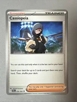 Pokemon TCG * SV Shroulded Fable * 56/64 Cassiopeia Uncommon * FRESH PK - Image 1
