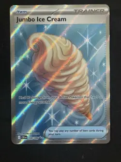 Jumbo Ice Cream - 109/086 Chaos Rising Ultra Rare Full Art Pokemon TCG - NM - Image 1