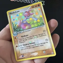Medicham 10/101 Holo Hidden Legends Pokemon TCG Card Pokemon C17 - Image 2