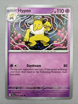 Pokemon TCG * SV Shroulded Fable * 17/64 Hypno Uncommon * FRESH PK - Image 1