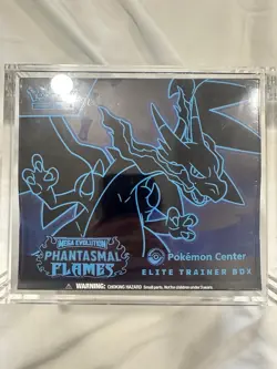 Pokemon Center Pokemon TCG Mega Evolution: Phantasmal Flames ETB W/ Case - Image 1