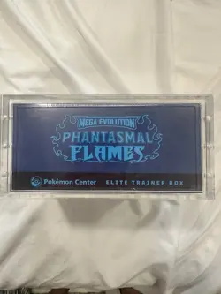 Pokemon Center Pokemon TCG Mega Evolution: Phantasmal Flames ETB W/ Case - Image 3