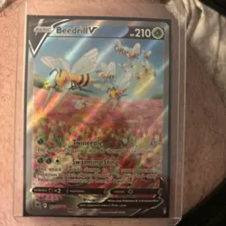 Pokemon TCG Beedrill v Sword & Shield Astral Radiance Alternate Art Holo Rare - Image 1
