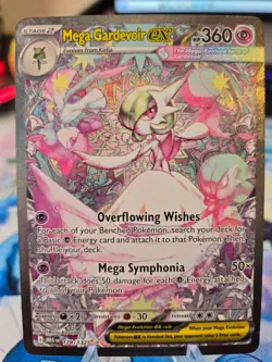 Pokemon TCG Mega Gardevoir EX 178/132 Mega Evolution Holo EN - Image 1