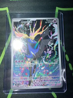 Xerneas 91/86 Illustration Rare Holo Chaos Rising Pokemon TCG Card NM - Image 1