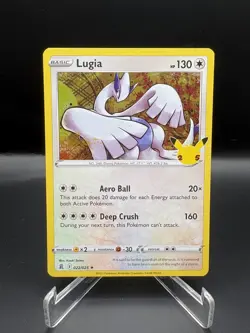 Pokemon Celebrations 25th Anniversary Lugia 022/025 Holo Near Mint - Image 1