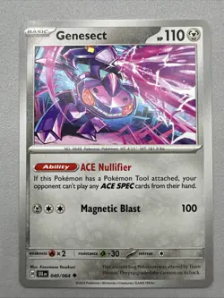 Pokemon TCG * SV Shroulded Fable * 40/64 Genesect Uncommon * FRESH PK - Image 1