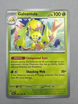 Pokemon TCG * SV Shroulded Fable * 2/64 Galvantula Uncommon * FRESH PK - Image 1