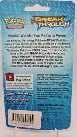 Pokemon TCG XY Breakthrough Blister Pack Sealed (Jirachi Promo) - Image 5