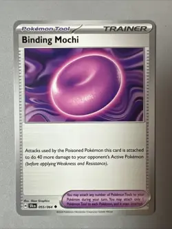 Pokemon TCG * SV Shroulded Fable * 55/64 Binding Mochi Uncommon * FRESH PK - Image 1