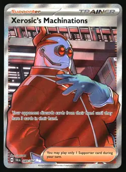 XEROSIC'S MACHINATIONS 089/064 ULTRA RARE SHROUDED FABLE POKEMON HOLO NEAR MINT - Image 1