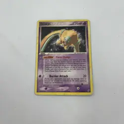 Deoxys 18/107 Non-Holo Rare Pokemon Card L Ex Deoxys 2005 LP - Image 1