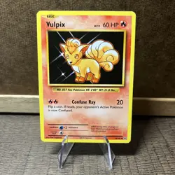 Pokemon XY Evolutions Vulpix Common Card 14/108 NM/LP - Image 1