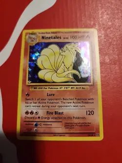 Pokemon Card Ninetales 15/108 Holo Rare XY Evolutions LP - Image 1
