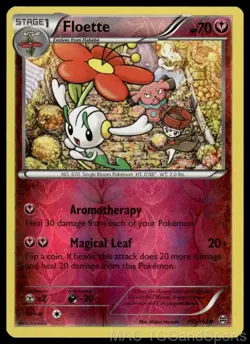 Floette 102/162 Reverse Holo BREAKthrough Pokemon TCG LP - Image 1