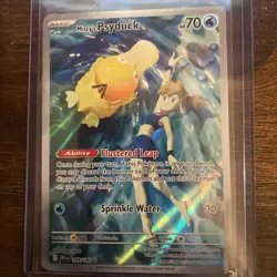 Misty's Psyduck SV10: Destined Rivals 193/182 Illustration Rare IR Pokemon Card - Image 1