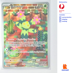 Pokemon TCG | Maractus 160/159 IR | Journey Together | NM+ - Image 1