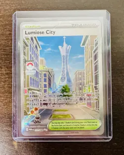 Lumiose City 111/088 Illustration Rare IR Perfect Order Pokemon NM - Image 3