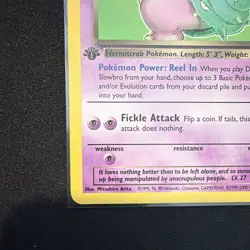 Dark Slowbro Team Rocket 1st Edition Rare 29/82 60 HP - Image 4
