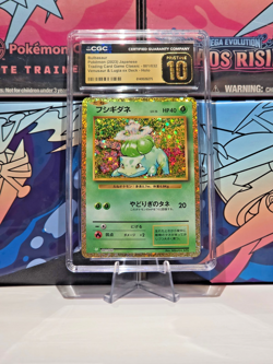 Bulbasaur 001/032 Japanese Pokemon Classic Venusaur Lugia Deck CGC 10 PRISTINE - Image 1