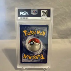 Pokemon Clefairy Doll PSA 8 Base Set Trainer Card Rare 70/102 1999 TCG - Image 2