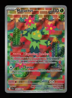 Maractus 160/159 Illustration Rare Journey Together Pokemon Cards - Image 1