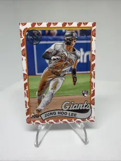 2024 Topps Japan Edition Jung Hoo Lee 1989 Koi Gold Fish Giants Rookie RC SP - Image 1