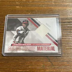 2024 Topps Series 2 Jordan Walker Major League Material Player-Worn #MLM2-JWA - Image 1
