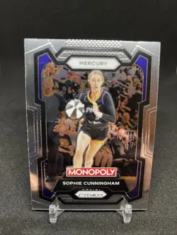 2024 Panini WNBA Monopoly Prizm Basketball Sophie Cunningham Base #37 Mercury - Image 1