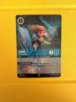 Disney Lorcana Ursula's Return Anna True-Hearted Enchanted 217/204 EN 4 - Image 1