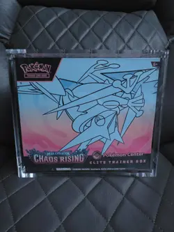 CHAOS RISING POKEMON CENTRE ELITE TRAINER BOX FACTORY SEALED (NO RIPS)🔥💦🔥💦 - Image 1