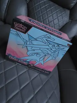 CHAOS RISING POKEMON CENTRE ELITE TRAINER BOX FACTORY SEALED (NO RIPS)🔥💦🔥💦 - Image 3
