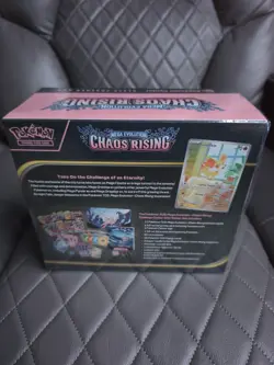 CHAOS RISING POKEMON CENTRE ELITE TRAINER BOX FACTORY SEALED (NO RIPS)🔥💦🔥💦 - Image 4