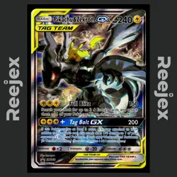 Pikachu & Zekrom GX - SM168 - Black Star Promo - Pokemon Card - NM/M - Image 1