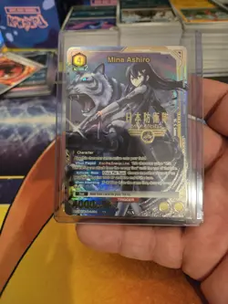 Bandai Union Arena Mina Ashiro SR Foil Trigger Kaiju No. 8 UA12BT/KJ8-004 - Image 1