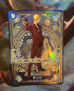 One Piece Sanji SEC OP06-119 SP Parallel A Fist of Divine Speed Japanese NM - Image 1