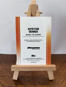 Topps F1 2025 ‘McLaren Team Set’ - Aytron Senna ‘behind the Scenes’ - Image 2