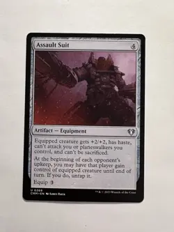 Assault Suit - MTG Commander Masters - NM - Image 1