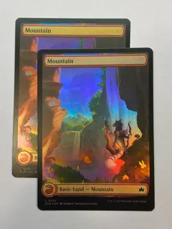 MTG - Mountain (#274) (x2) - FOIL - Bloomburrow - Image 1