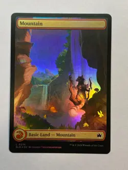 MTG - Mountain (#274) (x2) - FOIL - Bloomburrow - Image 2