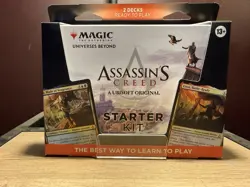 SEALED! Assassins Creed Starter Kit - Magic The Gathering - NEW! 2024 - Image 1