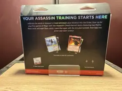 SEALED! Assassins Creed Starter Kit - Magic The Gathering - NEW! 2024 - Image 2
